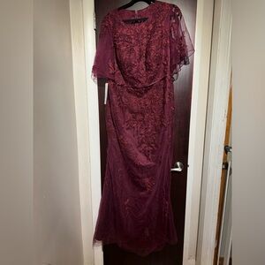 Azazie Mattie Matte Satin Mother of the Bride Dress